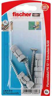 Fischer Hollewandplug PD 12 S K 4 Plug