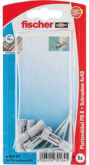 Fischer Hollewandplug PD 8 S K 5 Plug