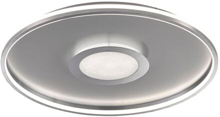 Fischer & Honsel Plafondlamp Bug - Chroom/aluminium Mat - Led 46w - Diam. 810mm