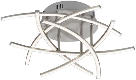 Fischer & Honsel Plafondlamp Chroom 6x4w