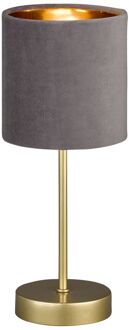 Fischer & Honsel Tafellamp Aura Donkergrijs ⌀13cm E14 25w