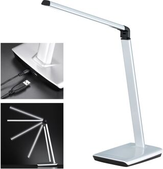 Fischer & Honsel Tafellamp Led Bragi Zilver 8w