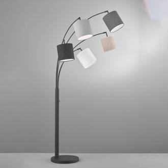 Fischer & Honsel Vloerlamp Annecy Multi 5xe27