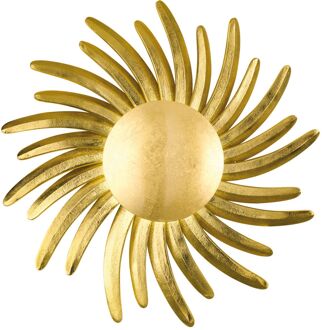 Fischer & Honsel Wandlamp Led Bordeaux Goud 14,5w