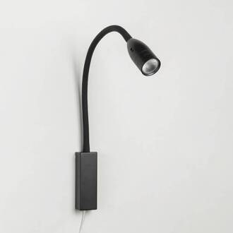 Fischer & Honsel Wandlamp Led Sten Zwart 5w