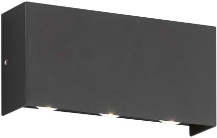 Fischer & Honsel Wandlamp Nairobi Zwart 6x1,5w