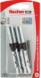 Fischer Inwendig schroefdraadanker FH II 12/M10 I K Plug
