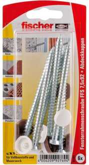 Fischer Kozijnplugschroef FFS 7,5x92 K Schroef/ Moer