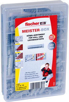 Fischer Meister-Box SX Plugassortiment 41648 132 onderdelen