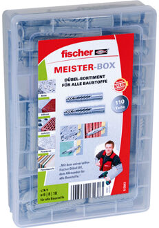 Fischer Meister-Box UX/UX R Plugassortiment 513893 110 onderdelen