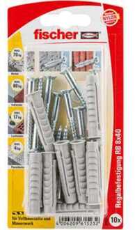 Fischer Plankbevestiging RB 8x40 K (10) Plug
