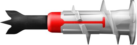 Fischer Plug Voor Gipsplaat Duoblade Nylon - Diam. 8mm - 10 Stuks