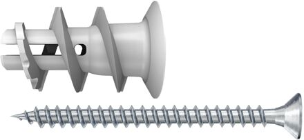 Fischer Plug Voor Gipsplaat Gk Nylon - 5 Stuks