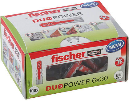 Fischer Pluggen fischer DUOPOWER 6x30 (100st)