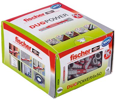 Fischer Pluggen fischer DUOPOWER 6x50 (100st)