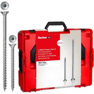 Fischer Power Fast II L-Boxx 102 Schroevenset