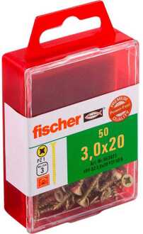 Fischer PowerFast 3,0x20 SK gevz VG PZ (50) Schroef/ Moer