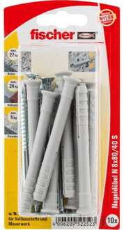 Fischer Slagplug N 8x80/40 S K 10 Plug