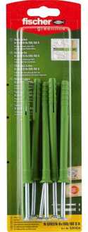 Fischer Slagplug N GREEN 8x100/60 S K 8 Plug