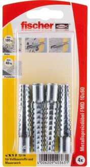 Fischer Stalen spreidplug FMD 10x60 K 4 Plug