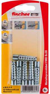 Fischer Stalen spreidplug FMD 8x38 K 6 Plug
