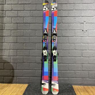 Fischer Stunner Tweedehands Ski's Junior 151 Blauw dessin