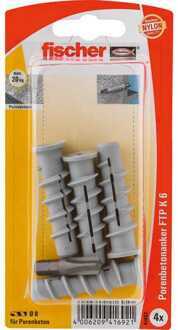 Fischer Turbo Cellenbetonanker FTP K 6 K 4 Plug