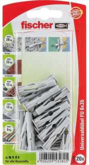 Fischer Universele plug FU 6x35 K 20 Plug