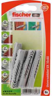 Fischer Universele plug UX 10x60 K 6 Plug
