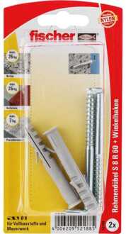 Fischer Vensterplug S 8 RW K 2 Plug