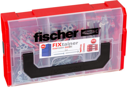 Fischer Wandpluggen Met Schroeven 200 St Fixtainer Duopower/duotec