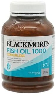 Fish Oil Odourless 1000mg 400 Capsules