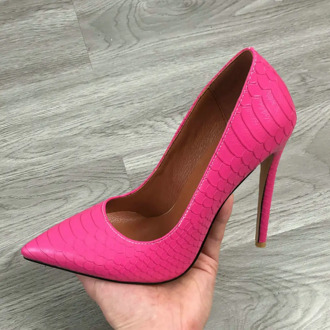 Fish Pattern Womens Pumps High Heeled Stiletto Shoes Fashion Party Heels Ladies Dress Shoes Wine Rose Black Beige Pink Pumps