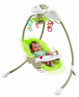 Fisher Price Alles voor baby BCG33 Groen, Grijs, Wit babyswing