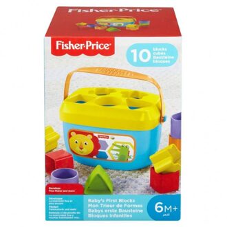 Fisher Price Baby's Eerste Blokken blokkendoos 18x12x12 cm