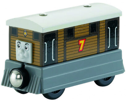 Fisher Price Thomas de Trein Houten Spoorbaan Toby