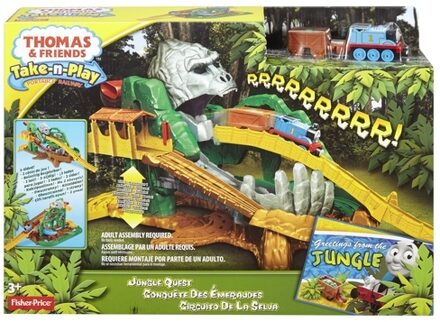 Fisher Price Thomas de Trein - Take-N-Play Jungle Avontuur - Treinbaan