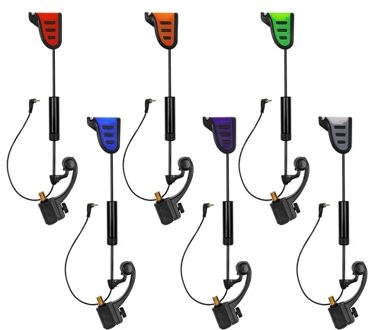 Fishing Swinger Set LED Bite Indicator Illuminated Swinger with Storage Case Fishing Tackle