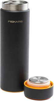 Fiskars On-the-go Thermosfles 0.5 L | Zwart - 1078699