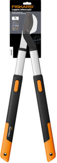 Fiskars SmartFit L86 Telescopische Takkenschaar Oranje, Zwart