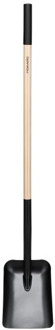 Fiskars Solid Schep met Houten Steel en I-Handgreep FSC - 1066724
