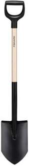 Fiskars Solid Spade met Houten Steel | Spits FSC - 1066721