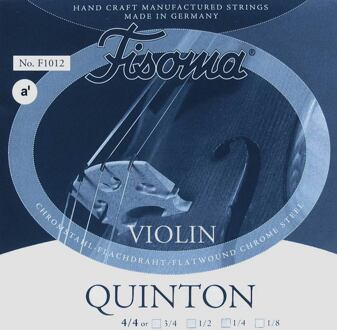 Fisoma F-1012 vioolsnaar A-2 4/4 vioolsnaar A-2 4/4, steel & chrome steel