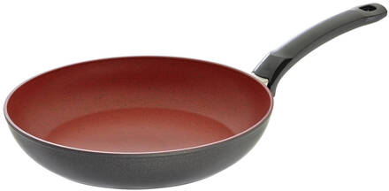 Fissler SensoRed Koekenpan Ø 28 cm Rood, Zwart