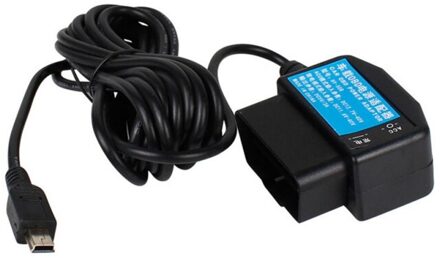 Fit Auto Motorfiets Obd Rijden Recorder Step-Down Lijn 12V Naar 5V 2.5A Lijn Usb Power Box kabel Ivoor