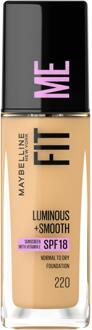 Fit Me Luminous & Smooth Foundation - Natural Beige 220 #220
