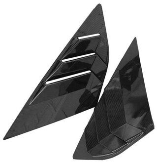 Fit Voor Ford Focus St Rs Hatchback Koolstofvezel Kleur Window Side Lamellen Vent