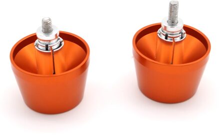 Fit Voor Ktm 790 Duke Voor-of Achteras Fit Vork Sliders Crash Protector Motorcycle Falling Bescherming Aluminium achterkant Slider oranje