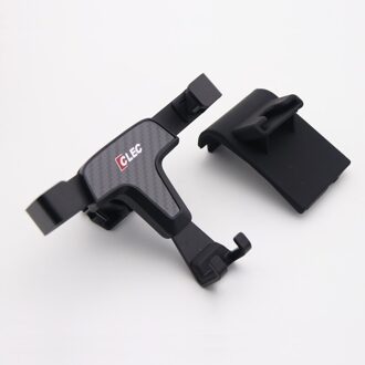 Fit Voor Toyota RAV4 XA40 Auto Accessoires Interieur Auto Air Vent Mount Stand Mobiele Smart Phone ondersteuning koolstofvezel kleur