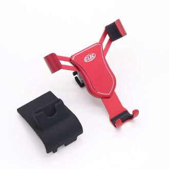 Fit Voor Toyota RAV4 XA40 Auto Accessoires Interieur Auto Air Vent Mount Stand Mobiele Smart Phone ondersteuning rood kleur